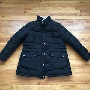 Bass puffer coat large